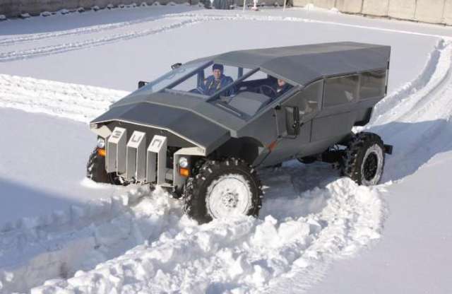 Jövőre kész az orosz Hummer, a Zil gyár terméke