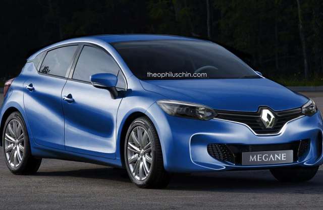 Odébb még az új Renault Mégane érkezése, dizájnterv már most van rá