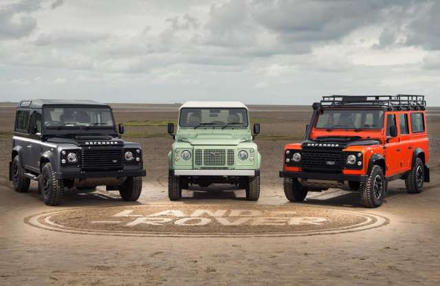 Így búcsúzik a Land Rover Defender: limitált széria és imidzsvideó