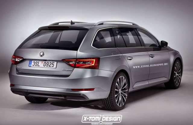 Audi helyett inkább BMW az új Skoda Superb kombija, legalábbis X-Tomi szerint