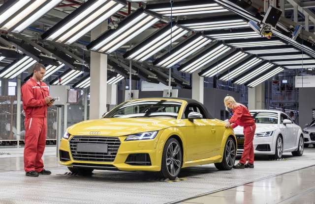 Nem csak üzemébe, a magyar dolgozókba is befektet a győri Audi Hungaria