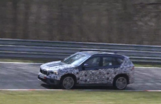 Az idén bemutatkozó BMW X1-est még mindig a Nürburgringen tesztelik