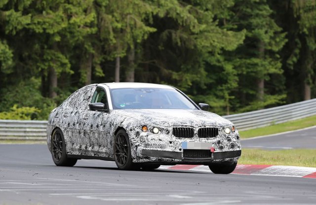 Kémfotó: még vadállatabb BMW M5 jön jövőre