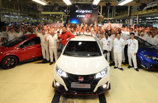 Beindult az új Honda Civic Type R szériagyártása