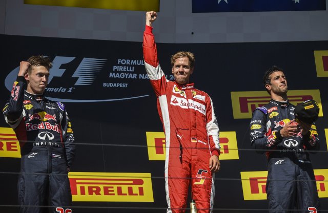 Vettel nyerte a jubileumi és drámai hungaroringi versenyt