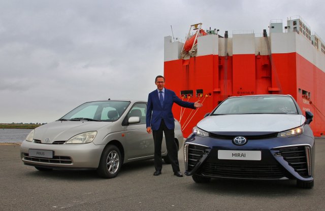 Megérkezett az első Toyota Mirai szállítmány Európába