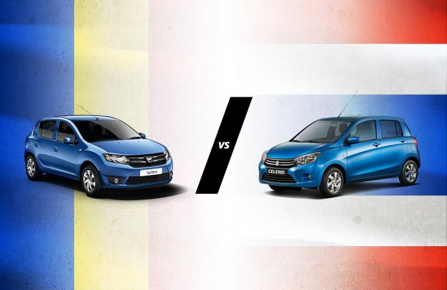Árharc: Dacia Sandero vs. Suzuki Celerio