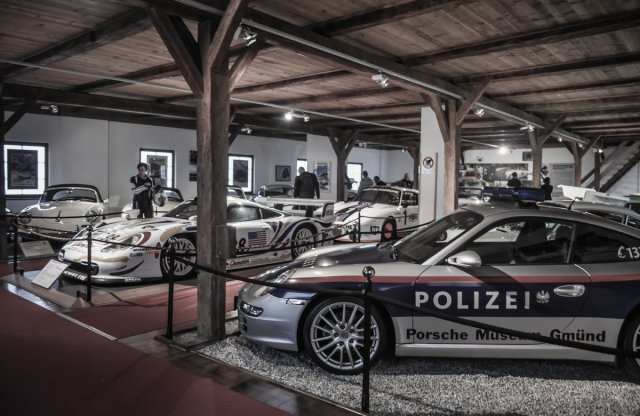 Élménydömping: Porsche Automuseum, Gmünd