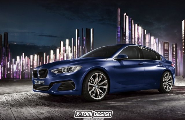 X-Tomi máris elkészítette a BMW Compact Sedan koncepció szériaváltozatát