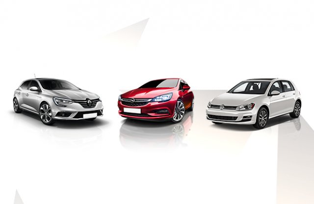 Árösszevetés: Opel Astra vs. Renault Mégane vs. Volkswagen Golf