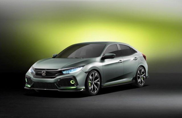 Gyári képeken az új Honda Civic prototípusa