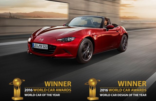 A Mazda MX-5 nyerte a World Car of the Year kitüntetést