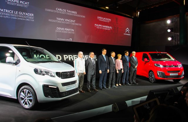 Szemünk előtt debütált - Citroën Jumpy és Peugeot Expert nemzetközi bemutató