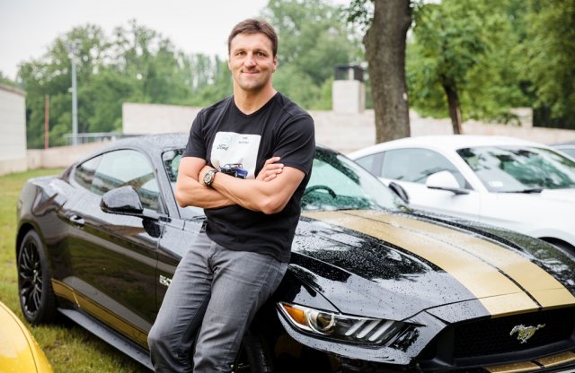 Kiss Gergely háromszoros olimpiai bajnok a Ford Mustang nagykövete