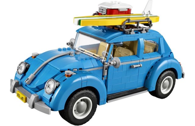 Léghűtéses motor és szörfdeszka is jár a Lego-féle Bogárhoz