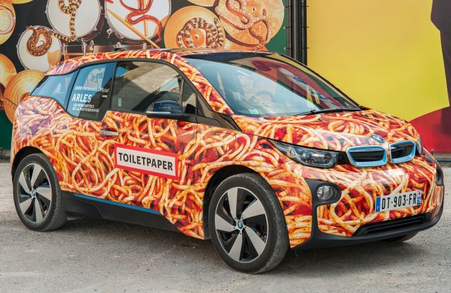 Nem Art Car, hanem Spaghetti Car a BMW i3