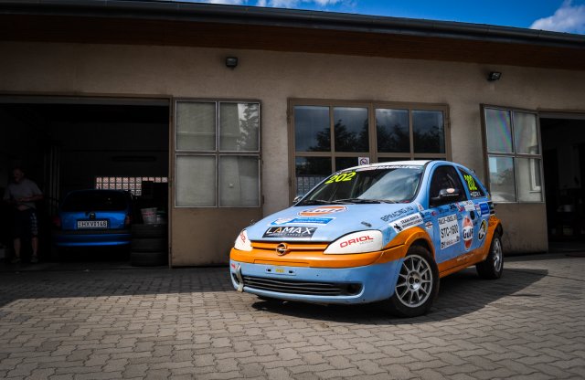 Opel Corsa C rallycross bemutató
