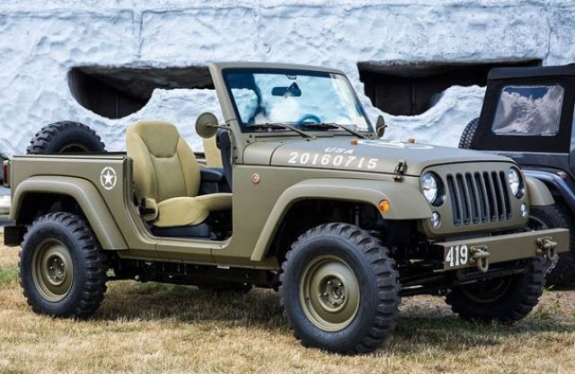 A Jeep 75. évfordulójára építettek egy múltidéző terepjárót