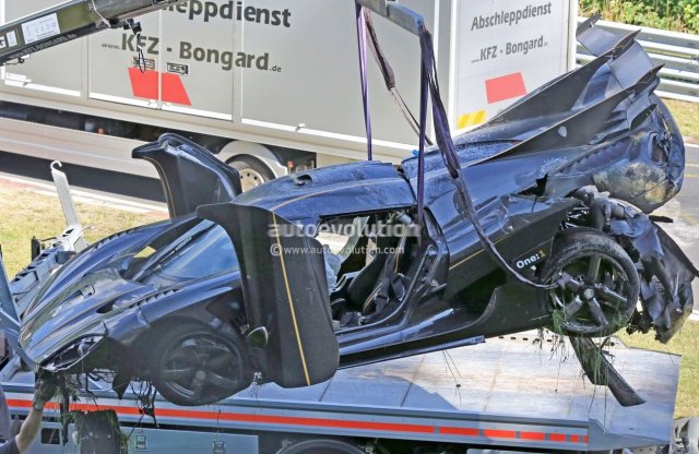 Elszállt a Nordschleifén az egyik Koenigsegg One:1