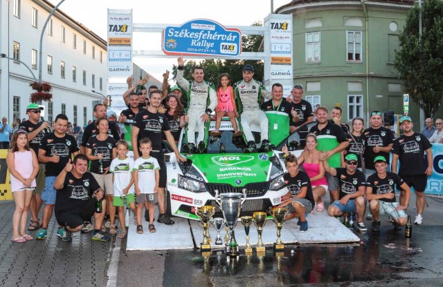 Újra magyar bajnok a Skoda Rally Team Hungaria