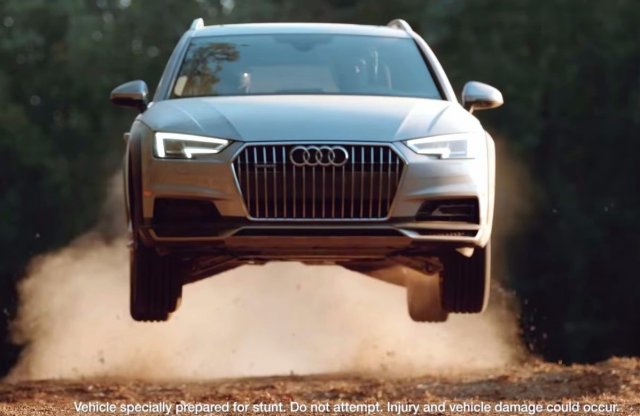 Jellegzetesen amerikai az Audi A4 Allroad tengerentúli reklámja