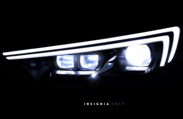 32 LED-es az új Opel Insignia fényszórója