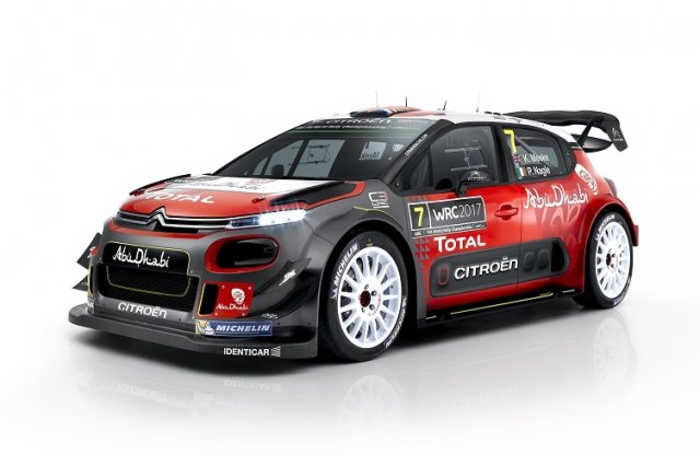 A Citroën bemutatta C3 WRC versenyautóját