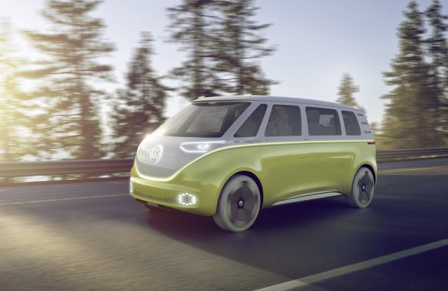 Buzz néven érkezett a Volkswagen újabb önvezető tanulmánya