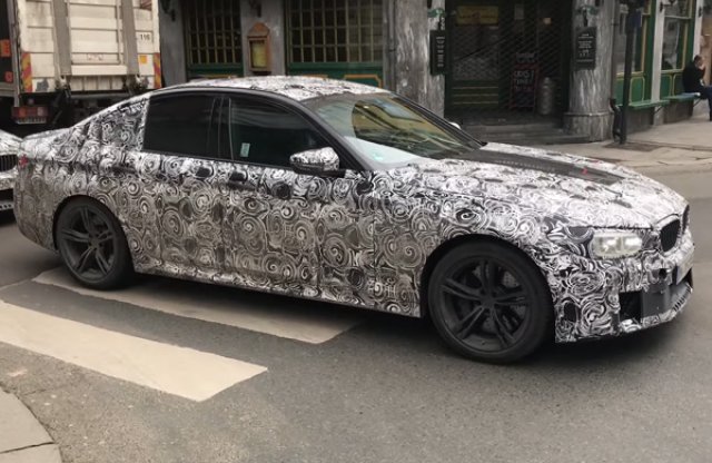 Álca alatt videózták le az új BMW M5-öst