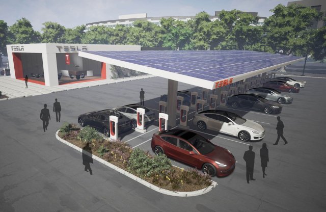 Nem Budapesten lesz az első hazai Tesla Supercharger