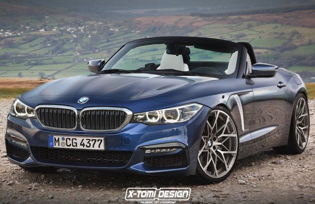 Leplezetlenül látható a következő generációs Z4-es BMW