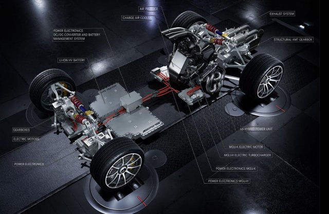 Íme az F1 motoros Mercedes-AMG Project One hajtása