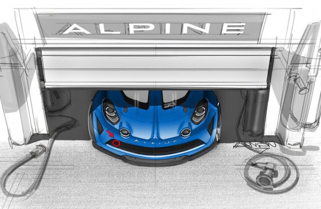 Széria versenysorozatot indít az Alpine A110-es versenyautókkal