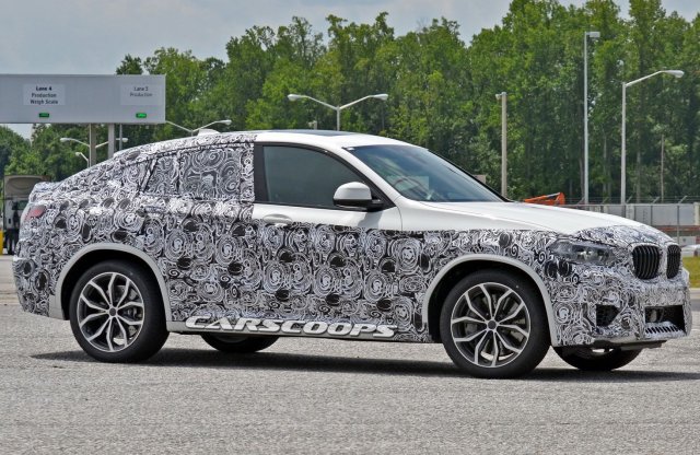 Kémfotókon a BMW új, nagyteljesítményű kupé SUV-ja