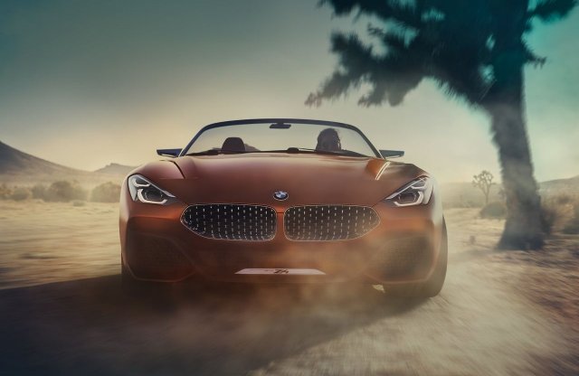 Életnagyságban, tanulmányautóként láthatjuk a BMW új roadsterét