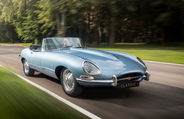 Elektromos hajtással modernizált a Jaguar egy 1965-ös E-Type-ot