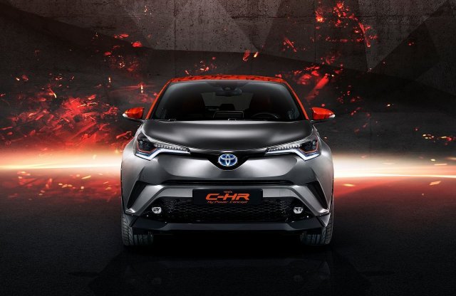 Vagány külsővel és teljesítménynöveléssel a Toyota C-HR Hy-Power Concept