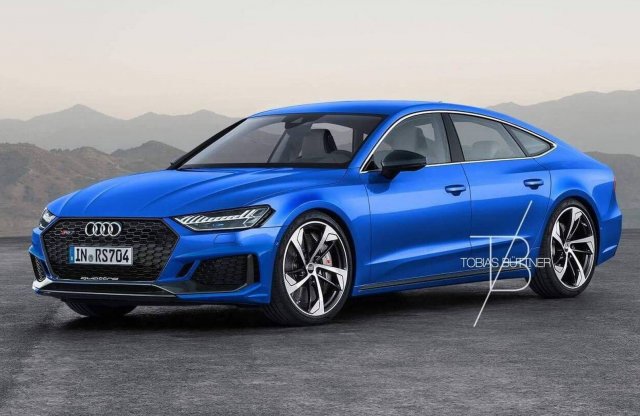 Virtuális látványterven az új Audi A7 csúcsmodellje