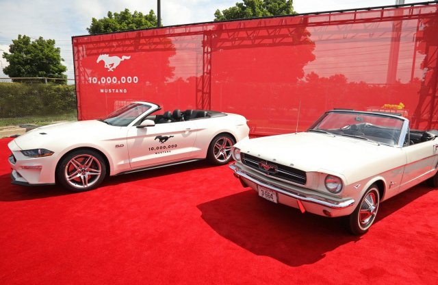 Tízmillió Ford Mustang, ennyi készült az elmúlt 54 évben