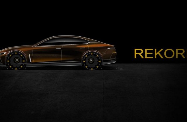 Az Opel csúcsmodellje lehetne ez a rajzokon szereplő új Rekord