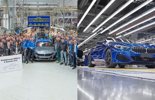Két új kabrió érkezett idén a BMW kínálatába, a Z4 és a 8-as gyártását a napokban elindították