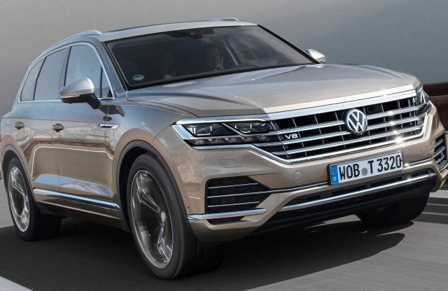 Genfben debütált a hatalmas dízellel szerelt Volkswagen Touareg