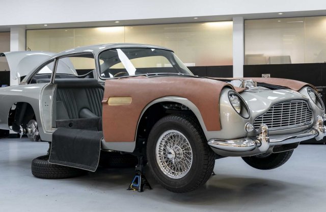 Speciális, James Bond ihletésű széria készül az Aston Martin DB5-ből
