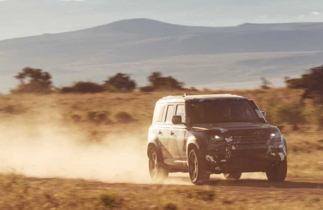 Az új Land Rover Defender prototípusai kenyai állatvédőknek segítenek