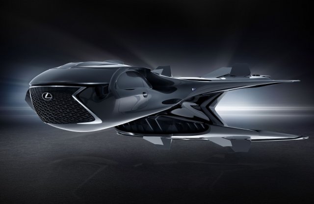 A Lexus vadászgépe segíti a Sötét zsarukat az univerzum megmentésében