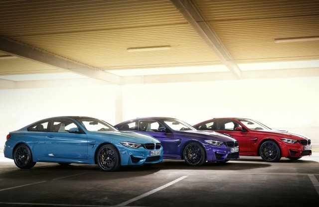 Három különkiadás készült a BMW M4-ből a sportrészleg színeivel