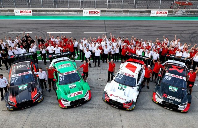 DTM bajnok az Audi a gyártók és a pilóták között is