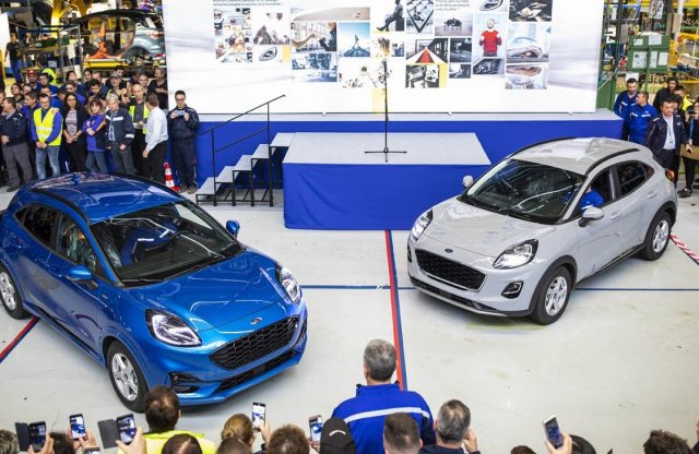 E héten indult a Ford Puma gyártása, ami a román üzem első hibrid modellje
