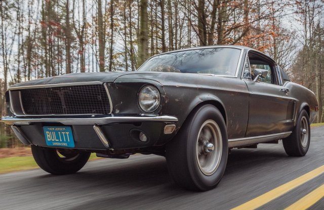 Az eredeti Bullitt a világ legértékesebb Mustangja