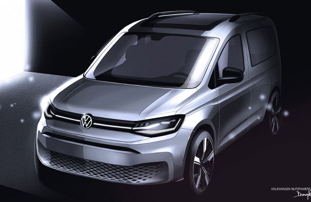 Megmutatták az új Volkswagen Caddy skicceit